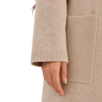 Manteau long en laine à carreaux croisé pour femme, réversible, imperméable, chaud, pour l'hiver, style trench-coat, vêtement d'extérieur personnalisé