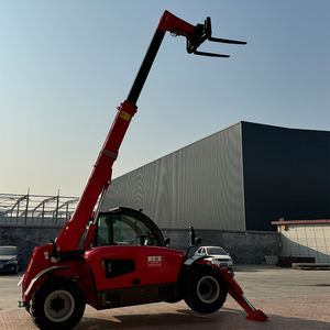 Carretilla elevadora telescópica con motor diésel EPA con brazo de 13M, carretilla elevadora telescópica de carga de 10 toneladas, manipulador telescópico 4WD - Product Image 4