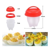 Mini portable résistant à la chaleur des outils de cuisine de qualité alimentaire Gadgets cuisinière de braconnier d'œufs, tasse