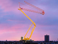 SINOMADA – grue à tour pliable Mobile TK26, 28m, 2 tonnes, à vendre