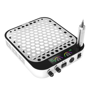 Colector de <span class=keywords><strong>Polvo</strong></span> para Uñas 858-18 Plus con Taladro, Venta al por Mayor, Pedidos a Granel, Logotipo Personalizado, Embalaje a Color para Importadores - Product Image 1