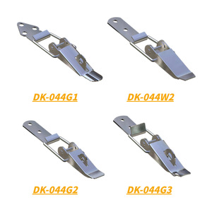 ฮุ่ยติง ตัวล็อคแบบปากแบน เหล็กชุบสังกะสี DK044 อุปกรณ์ล็อคประตูตู้ - Product Image 2