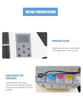 Máquina de Impresión Digital de Sublimación de Alta Precisión para Ropa, Ropa Deportiva, Textiles para el Hogar, Impresora DTF con Cabezal de Impresión XP600 y Tinta de Colorante