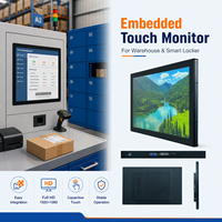 Monitor Kiosco Integrado OEM ODM 4:3 con DVI, Carcasa Metálica Personalizada de Fábrica, Pantalla Táctil PCAP para Soluciones de Autoservicio Integradas