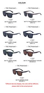 Lunettes de soleil polarisées carrées souples personnalisées avec logo Partagas Fashion Fancy, protection UV400, pour hommes - Product Image 5