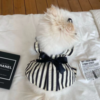 Robe de princesse d'été pour chien, style Hepburn, gilet pour chien à vendre