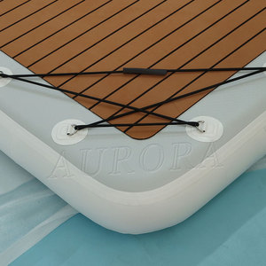 Plataforma <span class=keywords><strong>de</strong></span> muelle flotante inflable <span class=keywords><strong>para</strong></span> exteriores, muelle flotante <span class=keywords><strong>para</strong></span> deportes acuáticos <span class=keywords><strong>para</strong></span> Lago, equipo <span class=keywords><strong>de</strong></span> juego acuático, Isla Flotante inflable - Product Image 6