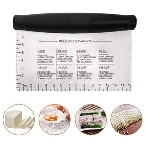 Stainless Steel Bread <b>Dough</b> <b>Cutter</b> <b>Dough</b> Scraper With Ruler - Product Image 1
