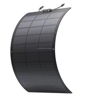 Étanche 100 Watt 12V Ultra Flexible Mince Léger Monocristallin ETFE Panneau Solaire 150w 200w 250w 300w 400w 430w 520w