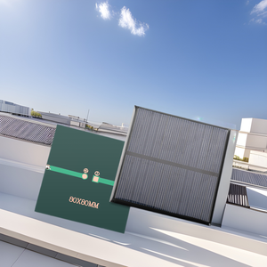 แผงโซลาร์เซลล์ 80X80MM โพลีคริสตัลไลน์ 6V 150MA แผ่นอีพ็อกซี่เซลล์แสงอาทิตย์ประสิทธิภาพสูง - Product Image 1