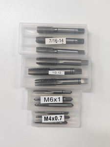 Tarauds à main DIN 352 Tarauds à filetage métrique M3 HSS-G Jeu de 3 pour <span class=keywords><strong>taraudage</strong></span> manuel - Product Image 3