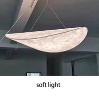 Usine VH Designers Lustres en soie de style japonais Rétro Minimaliste à la française Chambre à coucher Salle à manger Hauteur réglable