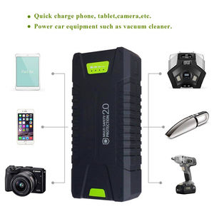 Kit <span class=keywords><strong>de</strong></span> démarrage <span class=keywords><strong>de</strong></span> voiture et <span class=keywords><strong>de</strong></span> camion 20000mAh 12V avec gonfleur <span class=keywords><strong>de</strong></span> pneus, sortie 150W, <span class=keywords><strong>batterie</strong></span> au lithium, banque d'alimentation, anti-étincelles - Product Image 3