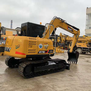 ขุดหลุมขุด7.5ton SY75C ตีนตะขาบของ Sany - Product Image 3