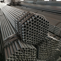 Tuyau en acier au carbone laminé à chaud ERW, norme ASTM, certifié API, noir