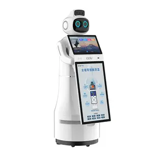 Intelligent Thermal Imaging Reception Robot New Product 2020 Android 7.1 Operating System With Consultation Service 15.6-inch