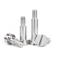 Boulons à épaule hexagonaux en acier inoxydable 304, 6 mm x M5 x 3 mm, diamètre de l'épaule 6 mm, longueur de l'épaule 3 mm, taille de filetage M5-0,8 mm
