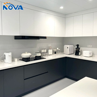 Cuisines sur mesure pour toute la maison - Style moderne, taille personnalisable, bois massif durable, modèle Nova, vente en gros en Chine