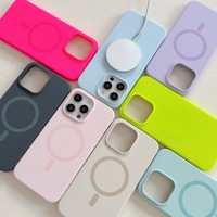 Coque de téléphone magnétique en silicone Promax 16 pour iPhone 18 17 16 15 14 13 12 Pro Max, antichoc, protection arrière pour 16Pro 15Pro