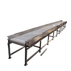 RVS variabele frequentieregeling voedselveilige transportband parallelle antislip transportband - Product Image 3