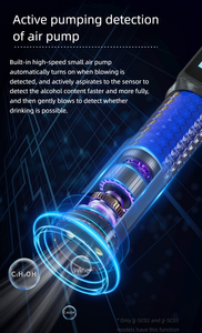Aikesi Alcohol Testapparaat-Adem-Type Zeer Nauwkeurige Alcoholconcentratiedetector - Product Image 5