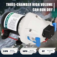 Flojet 03526-144A Pompe du système d'eau 3.0 GPM RV Pompe à eau