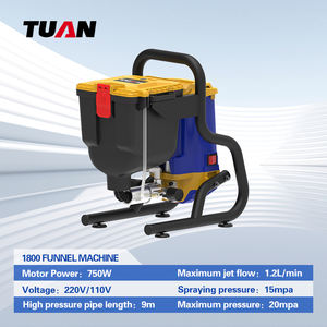 1800 새로운 출시 CE 인증 850W 전기 페인트 분무기 20MPa 0.015 인치 노즐 브러시리스 모터 4.5L 자동 플런저 휴대용 - Product Image 4