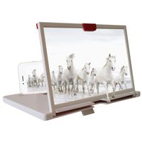 Creative Screen Amplifier 10 Inch Desktop Folding Frame HD Creative Video Magnifier