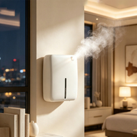 Diffuseur d'huiles essentielles électrique intelligent, écologique, sans eau, en plastique, machine à parfum, contrôlé par application US, télécommande, pour hôtels, économique