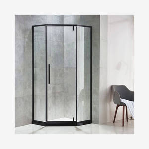 Modern özel tasarım banyo cam sürgülü duş kabini kabin kapı komple kapalı duş odası ile şık duş kabinleri - Product Image 1