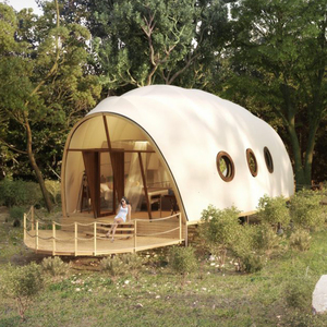 บ้านพักตากอากาศหรูหรา Cocoon สำหรับโรงแรม รูปแบบเต็นท์แกลมปิ้ง - Product Image 2