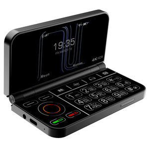 Téléphone à clapet double écran 2G GSM double carte SIM 2,8 pouces + 2,4 pouces, clavier, style gaming, appareil photo, radio FM, batterie 1150 mAh, version espagnole - Product Image 5