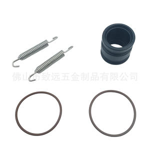 Coupler Seal And Spring Kit 6x4x2 Inches Rubber Muffler Exhaust <b>Diffuser</b> To Silencer - Product Image 3