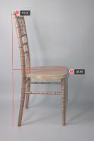 Chaise de mariage en acier inoxydable empilable pour événements, chaise Chiavari avec coussins – Vente en gros