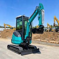 Excavadora Kubota de Fábrica, Venta Directa, Excavadora Pequeña, Entrega Gratuita, Motor Diésel Euro 5, Maquinaria para Jardinería