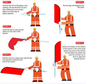 Servicio de diseño personalizado <span class=keywords><strong>Turismo</strong></span> de verano 110g Tela Impermeable Impresión UV Rectángulo Bandera de playa - Product Image 5