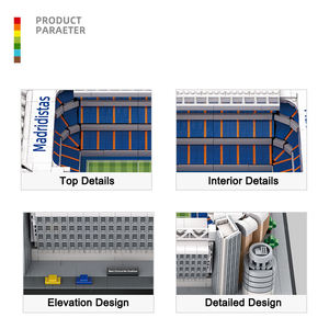 Wange 7215 Nuevo Estadio Chamartin, Bloques de Construcción Personalizados, Modelo de Ladrillos, Juego de Bloques de Construcción para Niños, Juguete de Plástico al por Mayor - Product Image 5