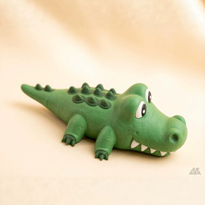 Pu Super Large Crocodile Flour Kneading Le Big Eyes Moe Fun, Juguete de Modelar y Presionar con Rebote, para Descompresión y Sensación Terapéutica - Product Image 5