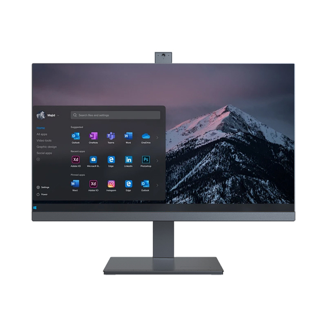 Factory Hot Sale 24 Inch Screen All-in-One PC with I5 Core DDR4 RAM for Office Business Desktop Work in EU/UK Plugs