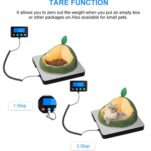 200kg elektronische Post plattform Waage mit LCD große Plattform Post waage - Product Image 3