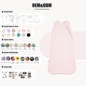 Hongbo 100% Cotton Baby Sleep Sack Wearable Blanket 6-12 Month Unisex Casual 1.0 <strong>Tog</strong> Baby <strong>Sleeping</strong> <strong>Bag</strong> for Babies and Toddlers - Product Image 5