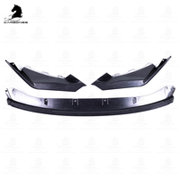 V trois pièces ABS noir brillant lèvre avant Tuning Performance accessoires de sport Design aérodynamique pour BMW G80 M3/G82 M4 2021 +