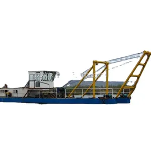 Baru Hydraulic Pengisap Pemotong Dredger/Sungai Pasir Mesin Pembersih/Pasir Dredge Boat untuk Dijual