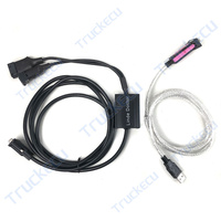 Para Linde Doctor Cable de diagnóstico Carretilla elevadora diésel Conectores de 6 pines y 4 pines Tractor P Apilador de paletas L Escáner de diagnóstico