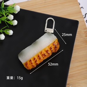 Llavero CHENXI de acrílico y goma con diseño de salmón de sushi de anime japonés, impermeable, ligero y flexible - Product Image 4