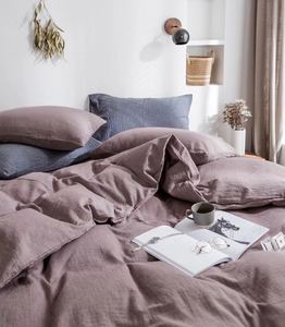 300tc 100% algodón blanco de lujo diseño Jacquard 5 <span class=keywords><strong>estrellas</strong></span> rayas edredón lavable cubierta - Product Image 2