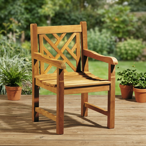 Sillón de Jardín Moderno de Teca para Exteriores, Muebles Jepara - Product Image 2
