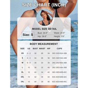 Womens One Piece Swimsuit Deep V Neck <b>Tummy</b> <b>Control</b> Modest Swimwear With Drawstring Halter Lace Up Design - Product Image 6