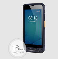 Terminal de données portable Android PDA, scanner de codes-barres 1D/2D, collecte de données portable, écran 4,7 pouces, processeur octa-core 2,0 GHz, en stock
