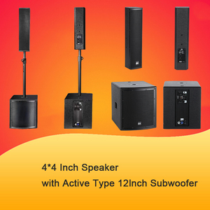 Sistema <span class=keywords><strong>de</strong></span> Sonido Portátil DBK L45 con Altavoz <span class=keywords><strong>de</strong></span> Columna <span class=keywords><strong>de</strong></span> 4x4 Pulgadas y Subwoofer Activo <span class=keywords><strong>de</strong></span> 15 Pulgadas <span class=keywords><strong>para</strong></span> Fiestas, Eventos, Clubes y Uso en Exteriores - Product Image 3